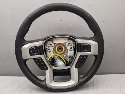 Used OEM 2017-2022 Ford F250 F350 King Ranch Steering Wheel Assembly LC3Z3600GE • $299