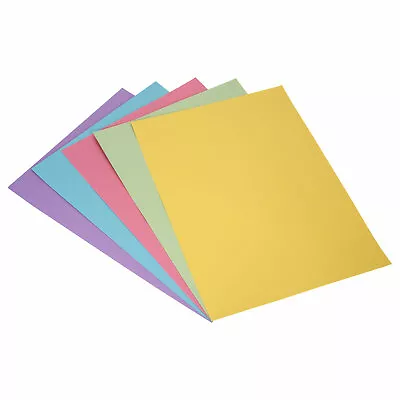 A2 Assorted Pastel Coloured Card 220gsm Pack Of 30 • £7.22