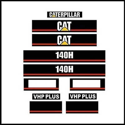 Caterpillar 140H Series 2 VHP Decals Sticker Kit For Grader • $210