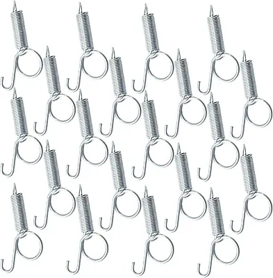 20 Pack Pet Cage Door Latch Spring Hook Quail Cage J Clips For Wire Cages The Do • $21.34