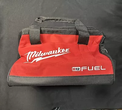 New Milwaukee Fuel M12 13  Heavy Duty Contractors Tool Bag 13  X 9  X 10  • $8.95