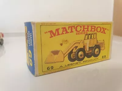 £12.50 • Buy Matchbox Regular Wheels 69 Hatra Tractor Shovel Original Empty Box Only
