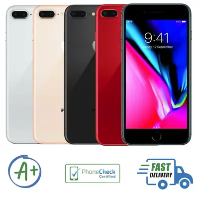 Apple IPhone 8+ Plus A1864 UNLOCKED For All Carriers All Colors+GB - B Grade • $179.99