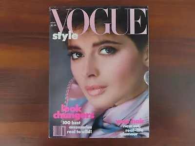 Vogue March 1982 Isabella Rossellini Kelly Emberg Kelly LeBrock • $43.89