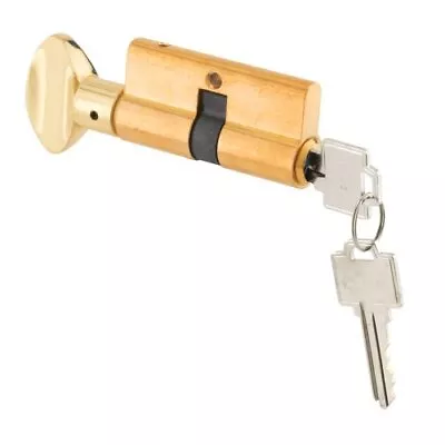 K 5062 Key Cylinder With Thumbturn Solid Brass Construction Polished Brass ... • $29.06