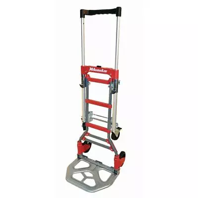 Milwaukee Folding Hand Truck Dolly Cart 300 Lb Capacity Convertible Fold Up New • $94.67