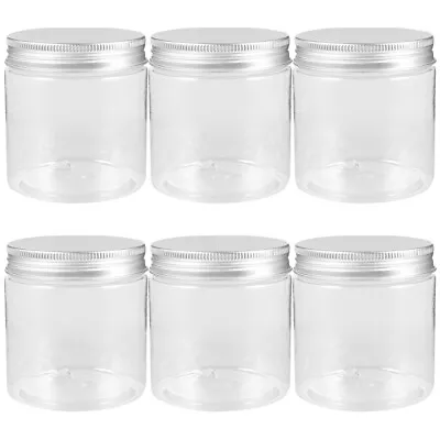  6pcs Plastic Mason Jars Small Household Jam Jars Mini Canning Jars With Lids • $14.19