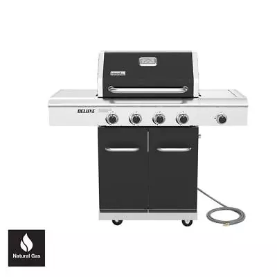 Nexgrill Natural Gas Grill H47.60  X W22.87  X D52.64  Ceramic Side Burner Black • $564.22