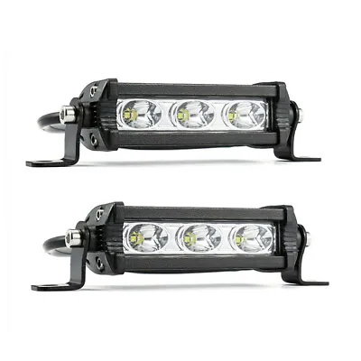 2PCS 30W Car LED Work Light Aluminium Bar White Headlight Fog Lamp 6500K 6000LM • $24.40