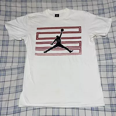 Vintage Air Jordan 11 XI BRED 23 T Shirt Size Large RARE Preowned • $7.99