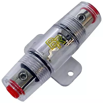 100 AMP Fused Inline AGU Fuse Holder 4GA/8GA Gauge 4/8 Ga AWG Input/Output 100A • $8.95