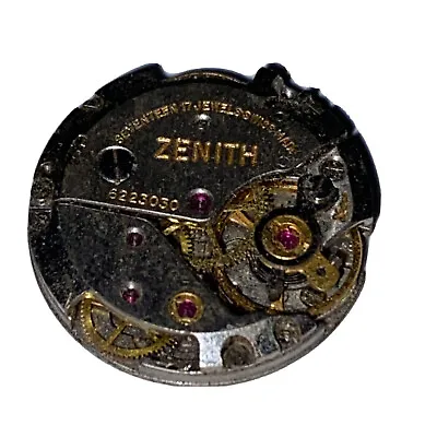 Vintage Ladies Zenith Swiss Watch Movement 17 Jewels • £10