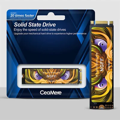 £14.99 • Buy CeaMere M.2 SSD 2280 1TB 512GB 256GB SATA III Internal Solid State Drive Lot UK