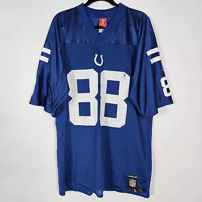 Reebok NFL Indianapolis Colts Marvin Harrison #88 Mens Large Football Jersey • $22.49