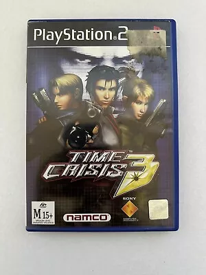 Time Crisis 3 Playstation 2 PS2 Sony Namco 2002 • $24.99