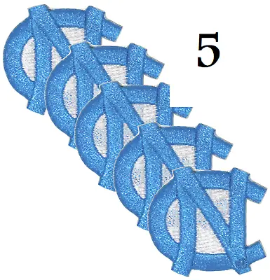 $3 • Buy 5 University Of North Carolina Tar Heels College UNC Iron On Patch Embroidered
