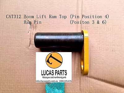 Excavator Pin 60*190mm ID*TL  Boom Lift Ram Top Pin (P4)  Pin (P 3&6) CAT312 • $180.80