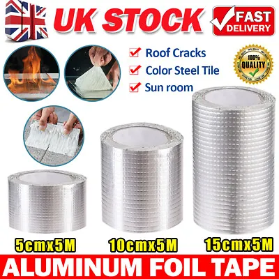 £7.31 • Buy Super Waterproof Tape Butyl Magic Leak Roof Pipe Repair Tape Adhesive Sealant UK