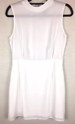 $16.99 • Buy Asos White Sleeveless Women's Dress BNWT Size UK 14 Petite BNWT