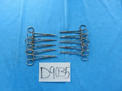 D9035 V. Mueller Jarit Miltex Lot Of 10 Straight/Curved Forceps Approx. 12cm • $75