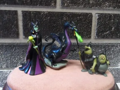 Disney Store Sleeping Beauty Figures Dragon Goon Guards Maleficent Brand New • $24.63