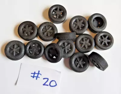 Pick One 1:24 1:25 Scale Automobile Wheels/Tires Model Kit Parts *Pick-A-Lot* • $7.99