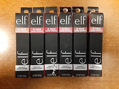 Elf O Face Satin Lipstick Richly Pigmented - Choose Your Shade  -    12D • $7.98