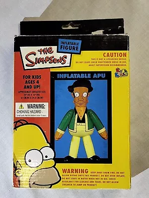 Rare 2003 The Simpsons Collectable Inflatable Apu nahasapeemapetilon • $65