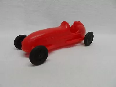 Vintage 1960s Processed Plastic #7 Red Indy Type Race Car For Parts • $4.50