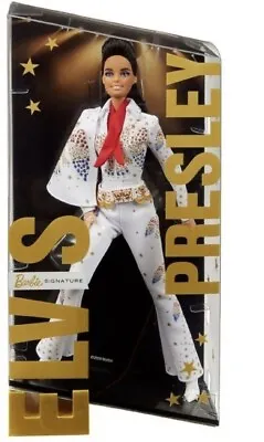Barbie Elvis Presley Doll GTJ95 Limited Edition American Eagle Jumpsuit • $109.90