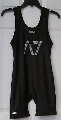 A7/MatMan Singlet-Wrestling/Lifting/MMA Size Small Black (RARE: 1 Of 6!) (LN) • $150