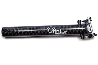 OMNI Racer WORLDS LIGHTEST Race-Lite Full Carbon Ti  Seatpost 174g 31.6x350mm • $119.95