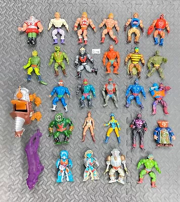 Vintage Masters Of The Universe Lot Of 25+ Figures 1983-1987 • $99.99