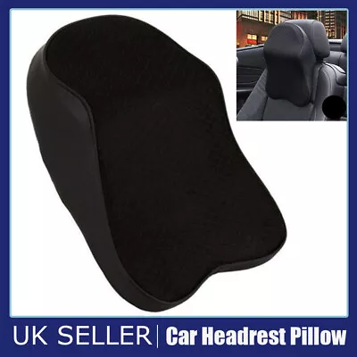 Car Seat Headrest Pillow Memory Foam Breathable Neck Support Cushion Pad Soft UK • £7.65