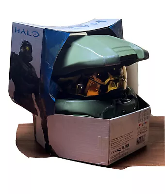 Mens Master Chief Halo Deluxe Muscle Adult Costume Plus Size 50-52 • $60