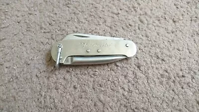 Vintage Antique Sheffield Yachtmaster England Folding Knife Multi-tool Boat Navy • $59.99