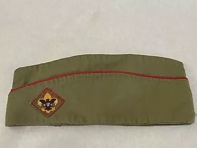 Vintage Official Boy Scouts Of America Garrison Beret Uniform Hat. Medium • $11