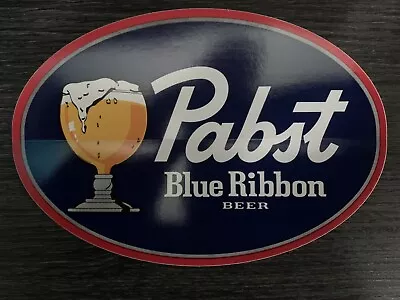 PABST Blue Ribbon Beer - Vintage 1970's Racing Decal/Sticker • $5