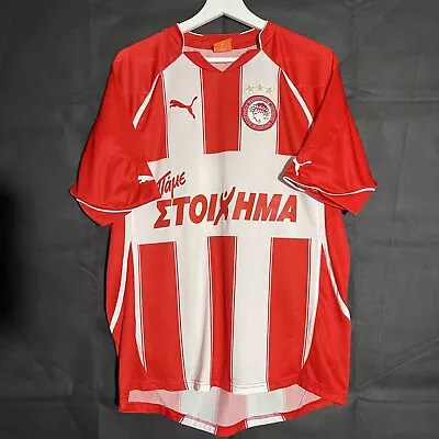 Olympiacos Home Shirt 2010/2011 Size Large Original • £10