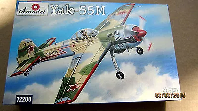 Amodel 72200 Yak-55M Soviet Aerobatic Aircraft 1/72 Scale • $16