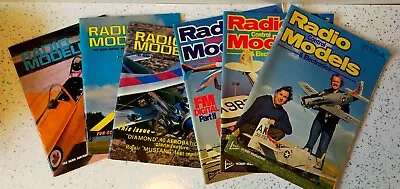 6 X Radio Control Models & Radio Modeller Magazines 1979 • £4.99