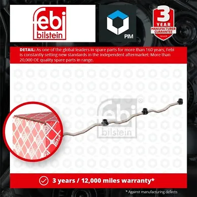 Oil Feed Pipe Fits OPEL SIGNUM F48 1.9D 04 To 08 Z19DTH 55190238 5850119 Febi • $12.78