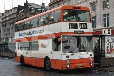 Bus Photo - Greater Manchester PTE 7511 HE GNC292N Leyland Atlantean Hyde Road • £1.19