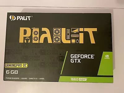PALIT GeForce GTX 1660 SUPER Gaming Pro 6GB Graphics Card GDDR6 Boxed • £110