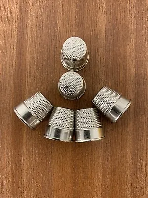 Thimbles Metal 19mm X Packet Of 6 • £3