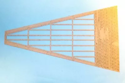 LASER CUT 80' Timber Trestle Bridge N SCALE # 0388-80 • $108