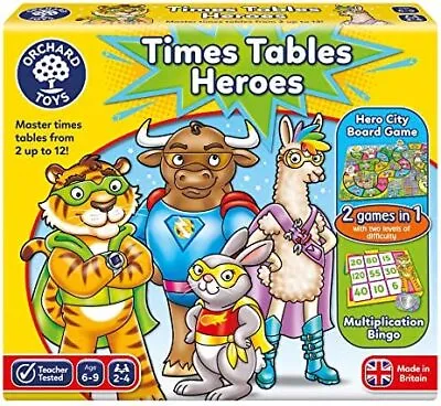 £10.49 • Buy Orchard Toys Times Tables Heroes