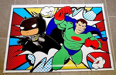 Funko Batman Superhero Large 4x3 Vinyl Toys R Us Banner Store Display Sign • $37.46