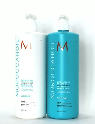 Moroccanoil Extra Volume Shampoo And Conditioner 33.8 Fl Oz • $119.99