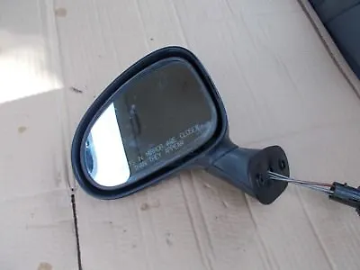 2002 Daewoo Matiz Ns Passenger Side Manual Wing Mirror E13010140 Black • $24.80